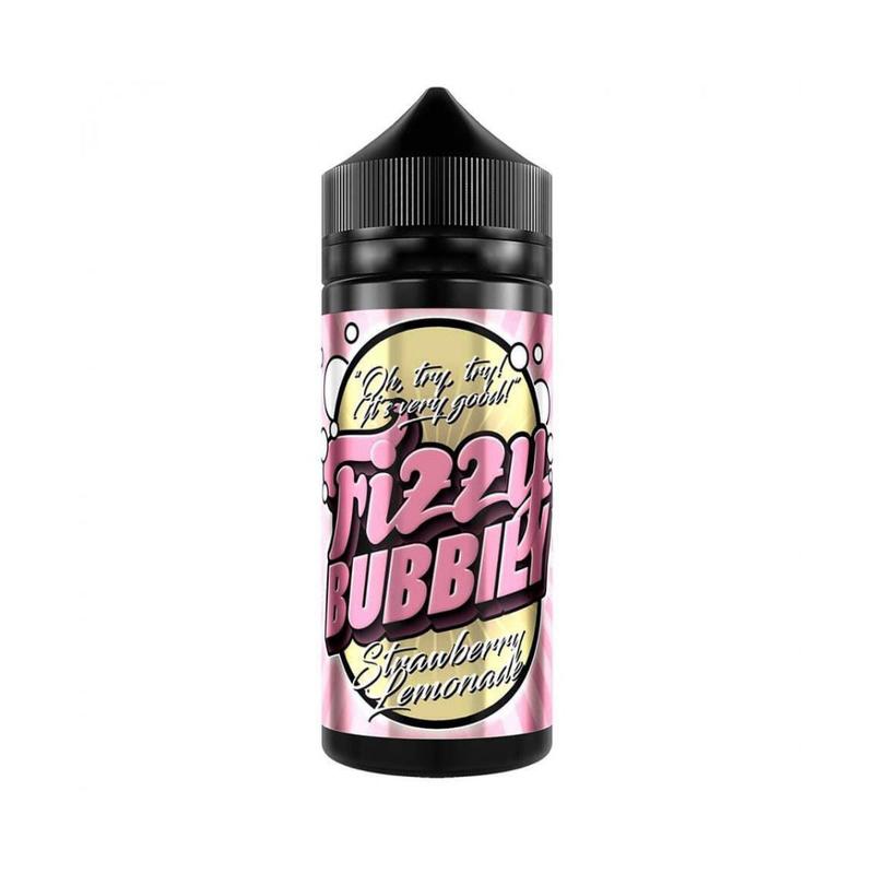 Strawberry Lemonade by Fizzy Bubbily 100ml Strawberry Lemonade by Fizzy Bubbily 100ml