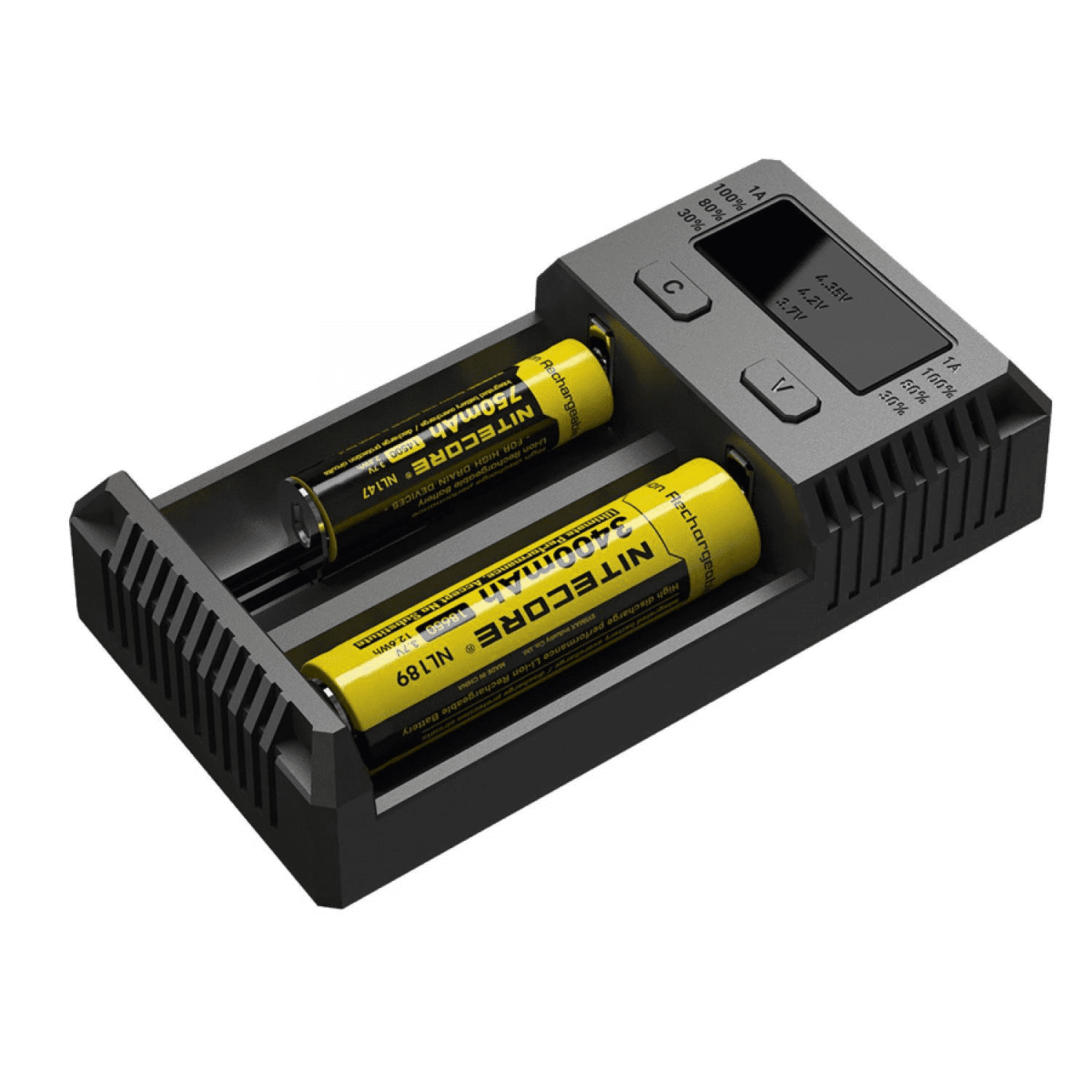 Nitecore i2 intellicharger 2 bay battery charger