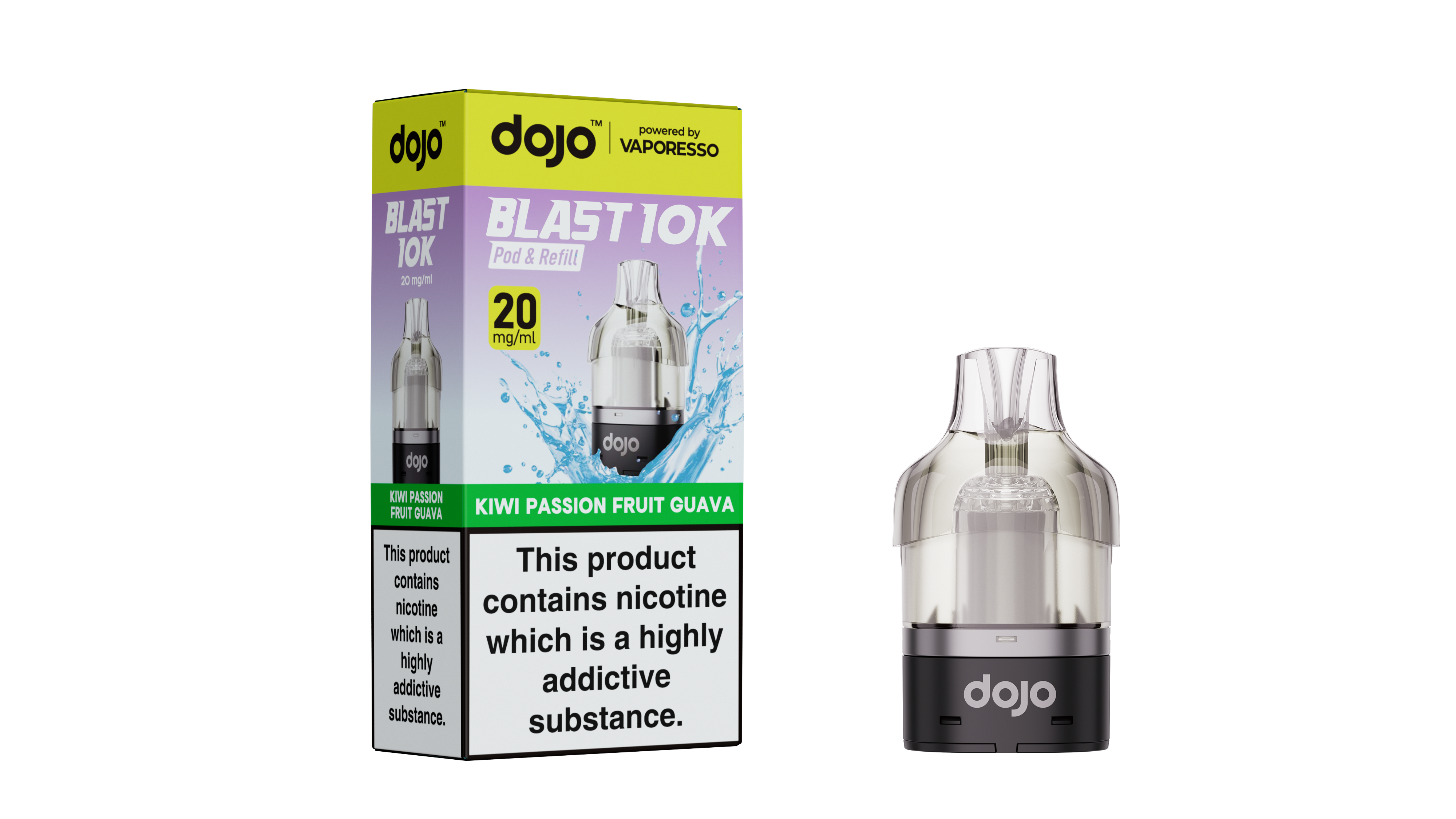KIWI PASSION FRUIT GUAVA Pod By DOJO