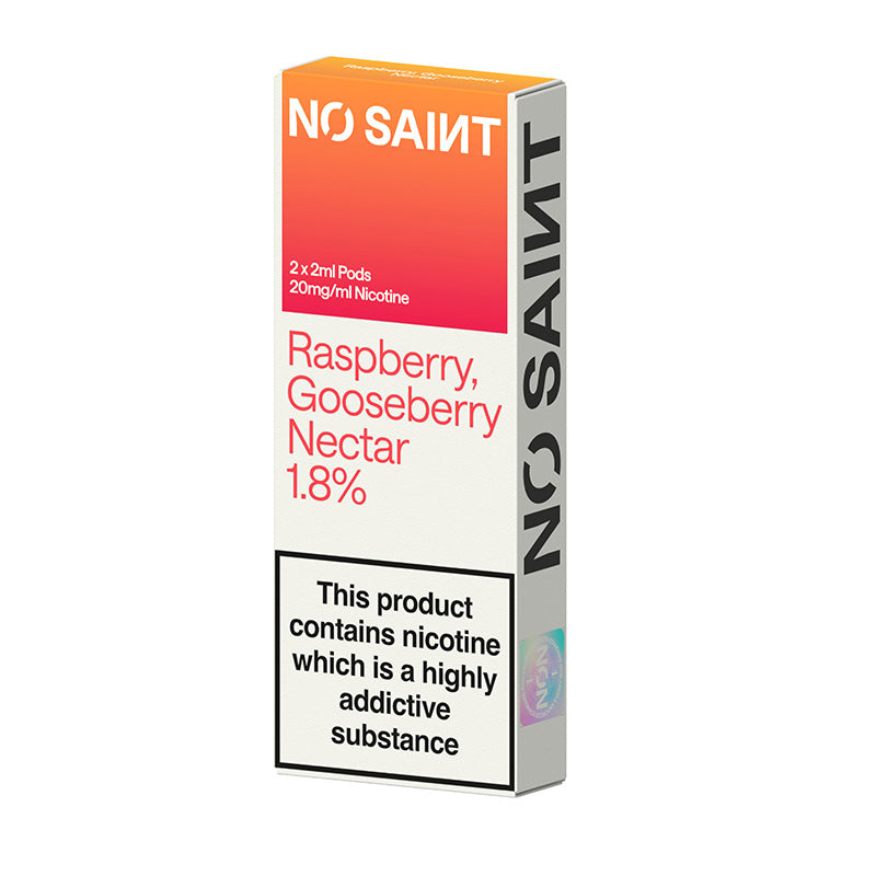 Raspberry, Gooseberry Nectar By NOSAINT (Pods x2)