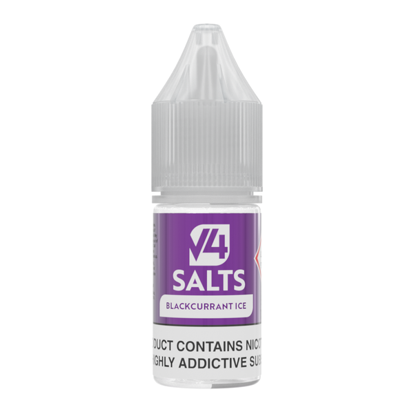 Blackcurrant Ice Nic Salt 10ml by V4POUR