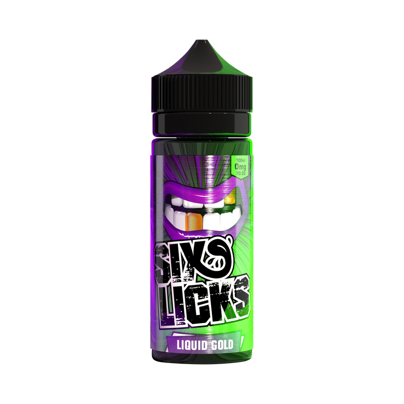 Liquid Gold by Six Licks 100ml