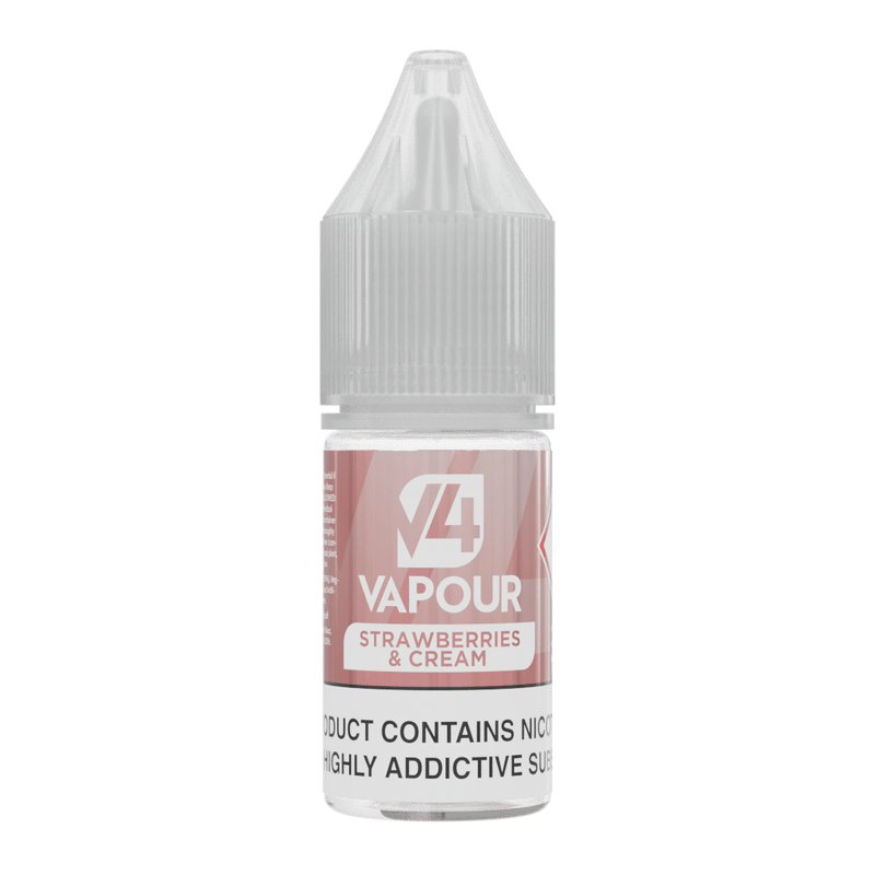 Strawberries & Cream 10ml by V4POUR