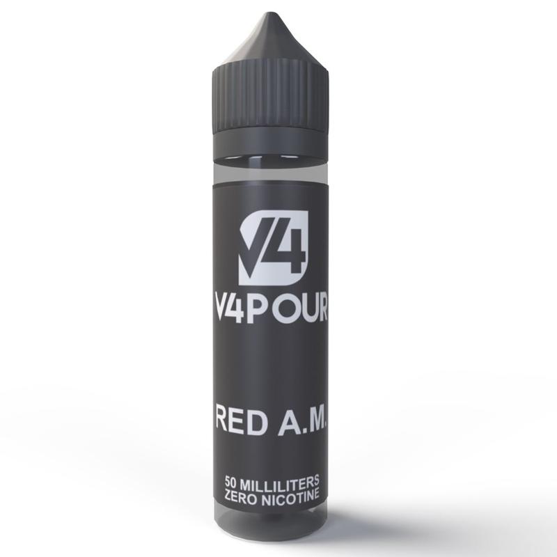 V4POUR Red A.M. e-liquid by Juice Sauz