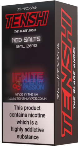 Ignite Cherry Passion by Tenshi Vapes - Nic Salt - Neo Salts