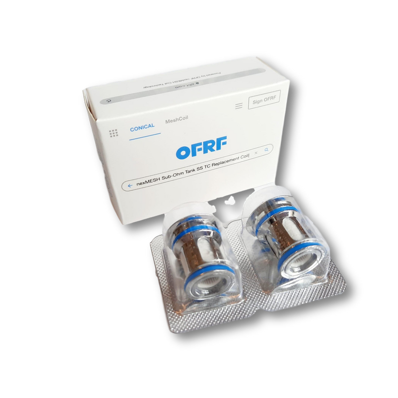 OFRF nexMESH Conical Mesh Coils 2 pack - By WOTOFO - A1 / SS316L